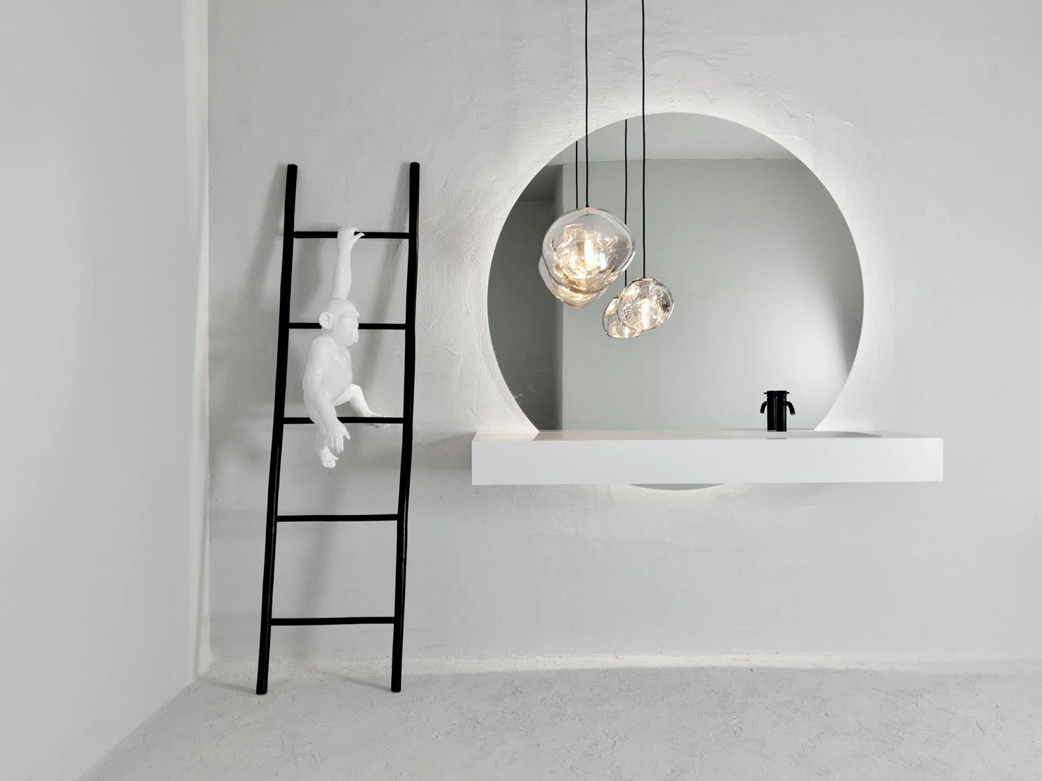 Pianura Emilia Badmöbel Set 160 Cm Mit LED-Lichtspiegel Und Hängeleuchten, Becken Rechts 5 Pianura Emilia Badmöbel Set 160 Cm Mit LED-Lichtspiegel Und Hängeleuchten, Becken Rechts – Bild 3