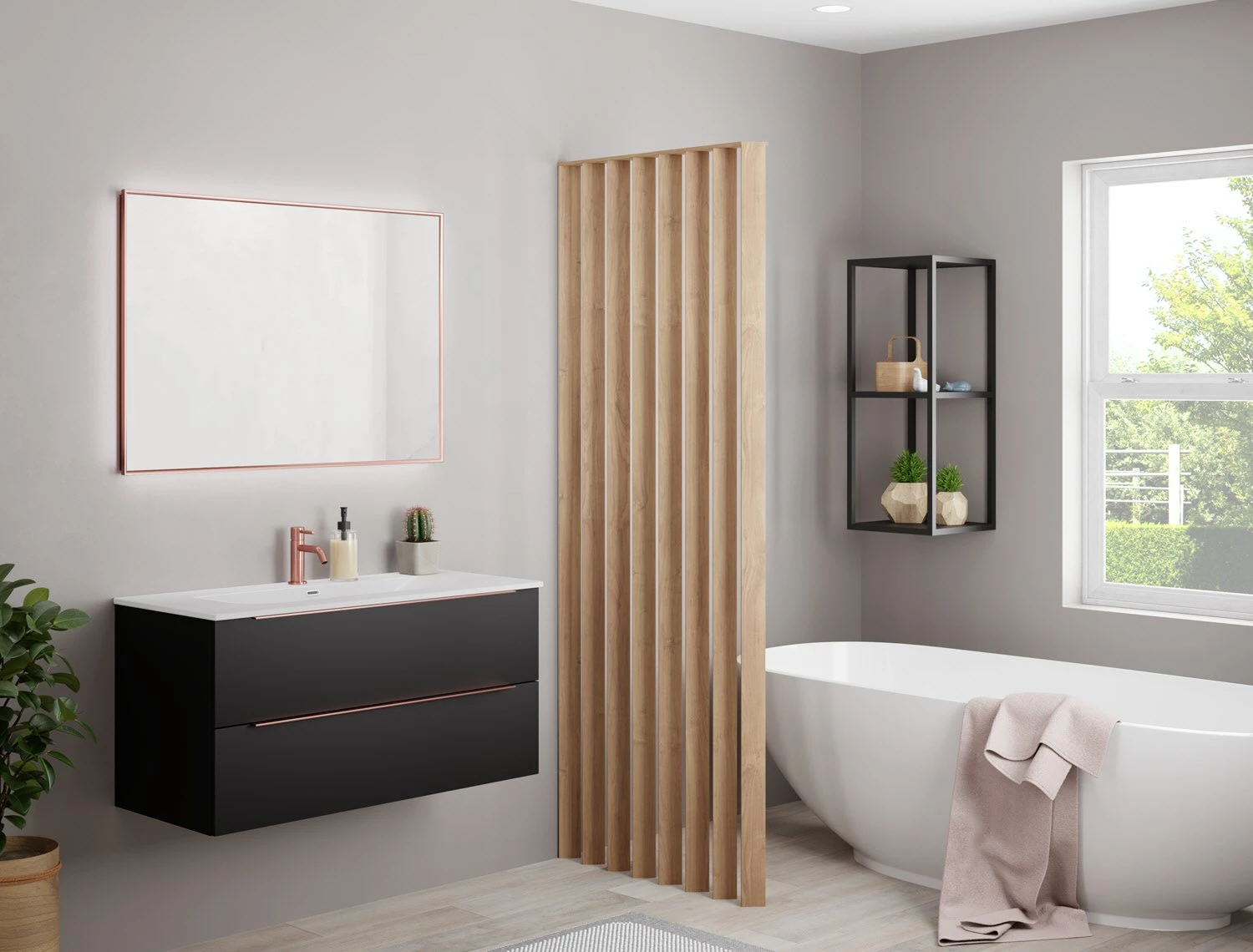 Pianura Lucia Badmöbel Set 62 Cm Mit LED-Lichtspiegel 7 Pianura Lucia Badmöbel Set 62 Cm Mit LED-Lichtspiegel – Bild 5