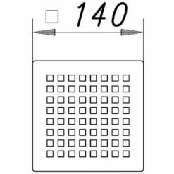 Dallmer Rost Quadra, 140