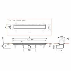 Easy Drain Modulo Clean Duschrinne Komplett-Set 90 Cm 9 Easy Drain Modulo Clean Duschrinne Komplett-Set 90 Cm -Badezimmer Verkaufs-Shop ess duschrinnen easy drain modulo clean 4278940
