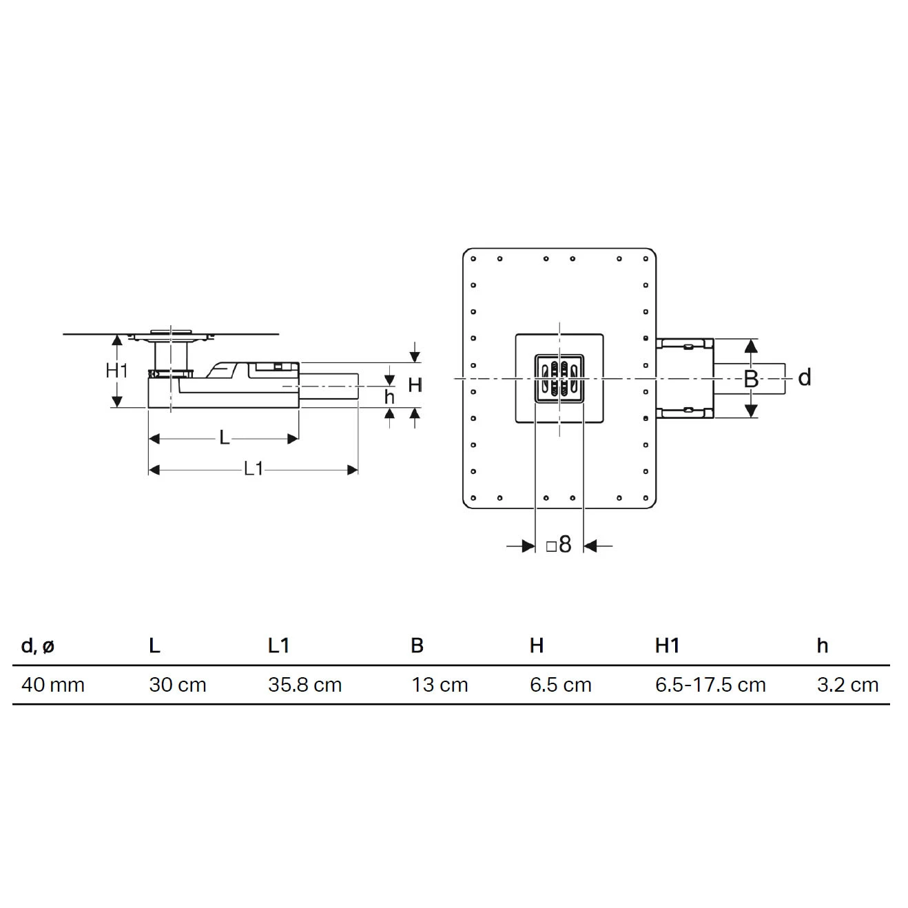 Geberit Duschbodenablauf Für Estrichhöhe Am Einlauf 6,5 - 9,0 Cm 3 Geberit Duschbodenablauf Für Estrichhöhe Am Einlauf 6,5 - 9,0 Cm