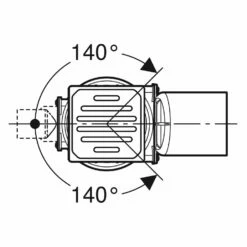 Geberit Varino Bodenablauf Horizontal, D110 -Badezimmer Verkaufs-Shop geberit zubehoer bodenentwaesserung varino bodenablauf horizontal 11847669