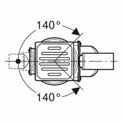 Geberit Varino Bodenablauf Horizontal, D50 -Badezimmer Verkaufs-Shop geberit zubehoer bodenentwaesserung varino bodenablauf horizontal 11847675
