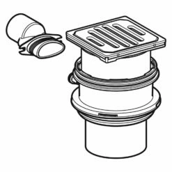 Geberit Varino Bodenablauf Vertikal, D110