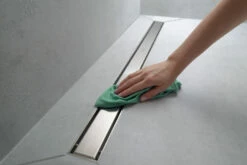 Hansgrohe RainDrain Match Fertigset Duschrinne 90 Cm, Mit Höhenverstellbarem Rahmen -Badezimmer Verkaufs-Shop hansgrohe duschrinnen raindrain match fertigset 90 5406560