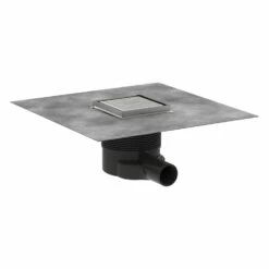 Hansgrohe RainDrain Brilliance Komplettset Punktablauf 10/10 Cm Rückseitig Befliesbar