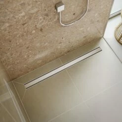 Hansgrohe RainDrain Original Fertigset Duschrinne 100 Cm -Badezimmer Verkaufs-Shop hansgrohe raindrain duschrinnen und punktablaeufe original 11043124