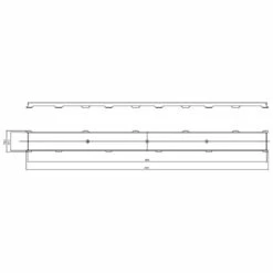 ACO Design-Rost Abdeckung Tile 90 Cm