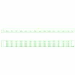 ACO Design-Rost Abdeckung Piano 90 Cm