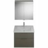 Burgbad Eqio Möbelkombination Inkl. Keramik-Waschtisch 83 Cm, Mit Griff G0146 -Badezimmer Verkaufs-Shop hersteller burgbad eqio moebelkombinationen inkl keramik 3387662