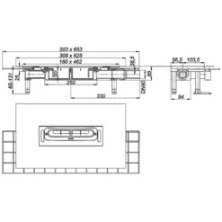 Dallmer DallFLex Ablaufgehäuse DN 40