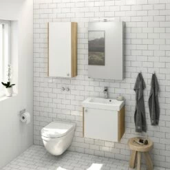 Dansani Play Möbelset Inkl. Spiegelschrank "E" Und Waschtischunterschrank Mit 1 Tür, 51 Cm -Badezimmer Verkaufs-Shop hersteller dansani play moebel sets mit 6438658