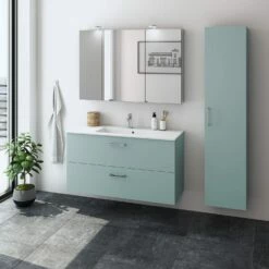 Dansani Play Möbelset Inkl. Spiegelschrank "E" Und Waschtischunterschrank Mit 2 Schubladen, 100,2 Cm -Badezimmer Verkaufs-Shop hersteller dansani play moebel sets mit 6438763