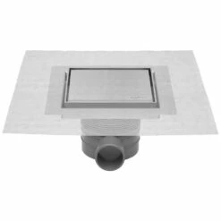 ESS Easy Drain Aqua Jewels Quattro Fliese 20x20 Bodenablauf Komplettset