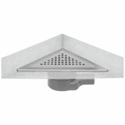 ESS Easy Drain Aqua Plus Delta Mit Aufkantung 24x24 Bodenablauf Komplettset