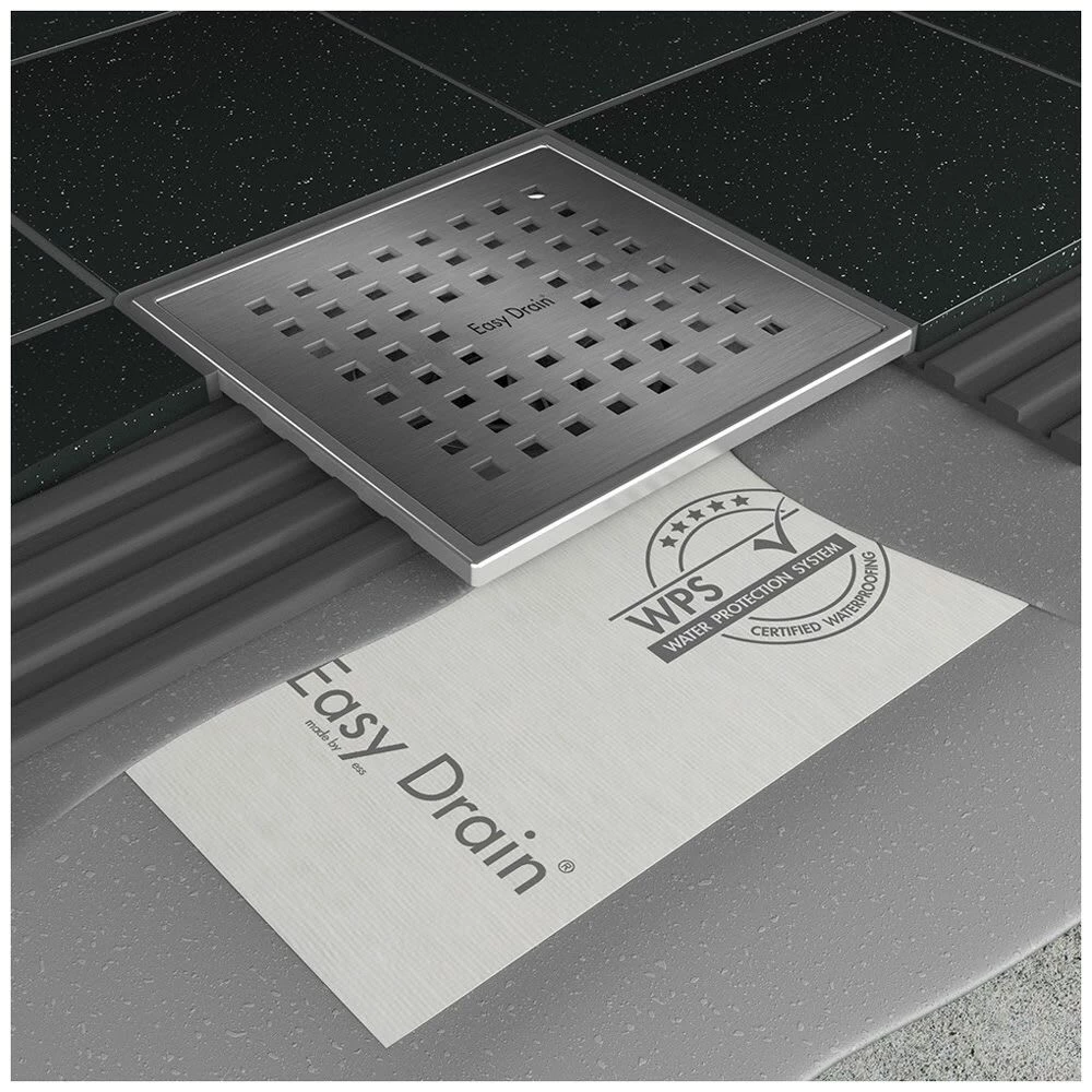 ESS Easy Drain Aqua Plus Quattro 15x15 Bodenablauf Komplettset 4 ESS Easy Drain Aqua Plus Quattro 15x15 Bodenablauf Komplettset – Bild 2