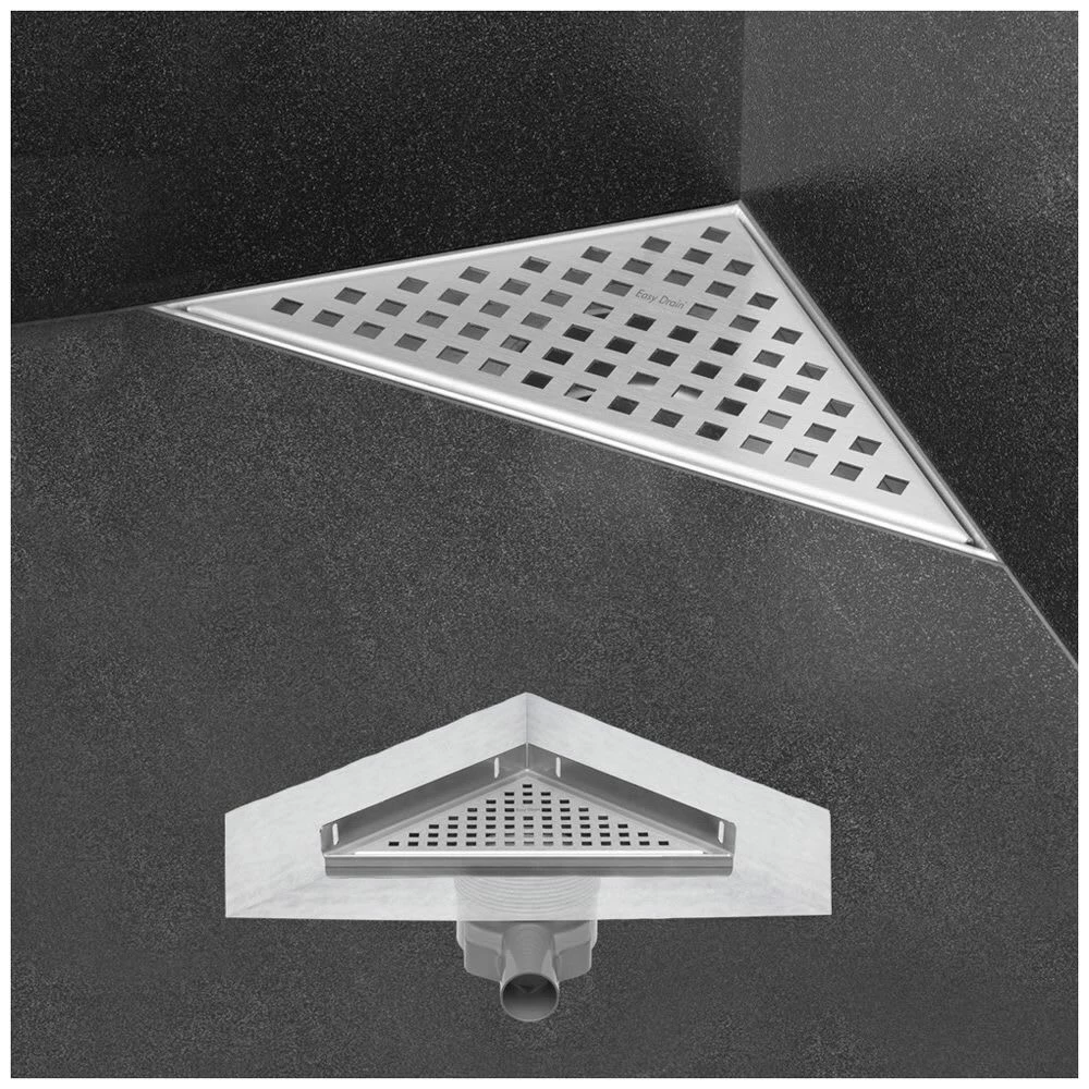 ESS Easy Drain Aqua Plus Delta Mit Aufkantung 24x24 Bodenablauf Komplettset 4 ESS Easy Drain Aqua Plus Delta Mit Aufkantung 24x24 Bodenablauf Komplettset – Bild 2