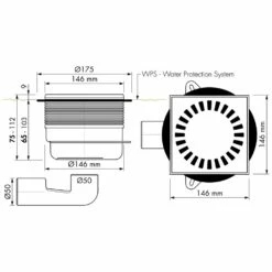 ESS Easy Drain Aqua Brilliant 15x15 Bodenablauf Komplettset 9 ESS Easy Drain Aqua Brilliant 15x15 Bodenablauf Komplettset -Badezimmer Verkaufs-Shop hersteller ess bodenablaeufe easy drain aqua 1006243