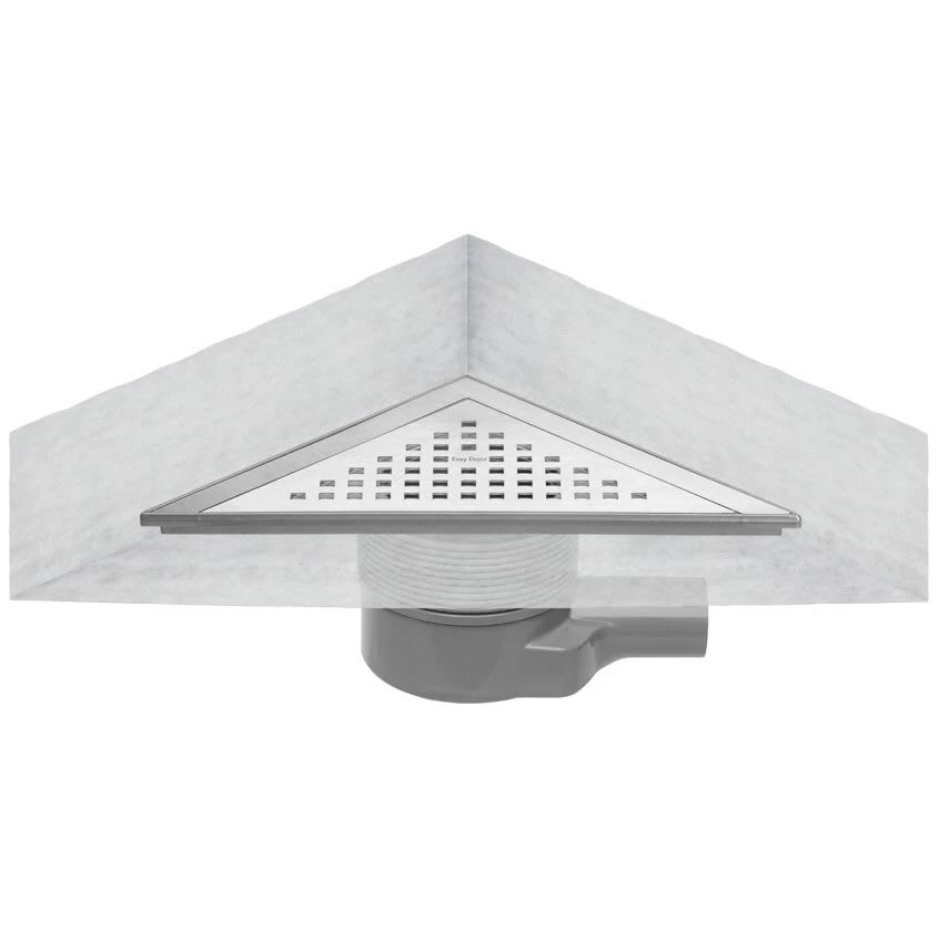 ESS Easy Drain Aqua Delta 22x22 Bodenablauf Komplettset 3 ESS Easy Drain Aqua Delta 22x22 Bodenablauf Komplettset