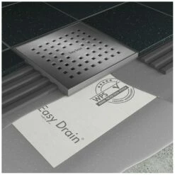 ESS Easy Drain Aqua Quattro 15x15 Bodenablauf Komplettset -Badezimmer Verkaufs-Shop hersteller ess bodenablaeufe easy drain aqua 1006317