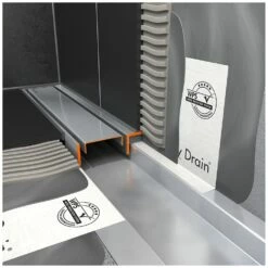 ESS Easy Drain Modulo 30 TAF Wall 1400 Duschrinne Komplettset