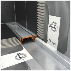 ESS Easy Drain Modulo M2-35 Rohbauset 1200 -Badezimmer Verkaufs-Shop hersteller ess duschrinnen easy drain modulo 990167