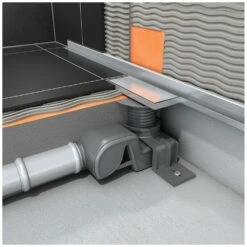 ESS Easy Drain Waterstop Wall 800 Duschrinne Komplettset