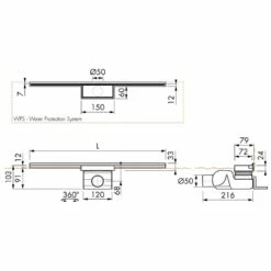 ESS Easy Drain Waterstop Wall Fliese 900 Duschrinne Komplettset 7 ESS Easy Drain Waterstop Wall Fliese 900 Duschrinne Komplettset -Badezimmer Verkaufs-Shop hersteller ess duschrinnen easy drain waterstop 1004502