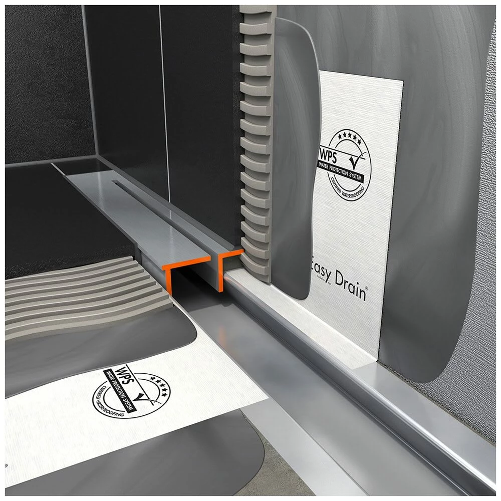 ESS Easy Drain Xs Nano Wall 1000 Duschrinne Komplettset 4 ESS Easy Drain Xs Nano Wall 1000 Duschrinne Komplettset – Bild 2