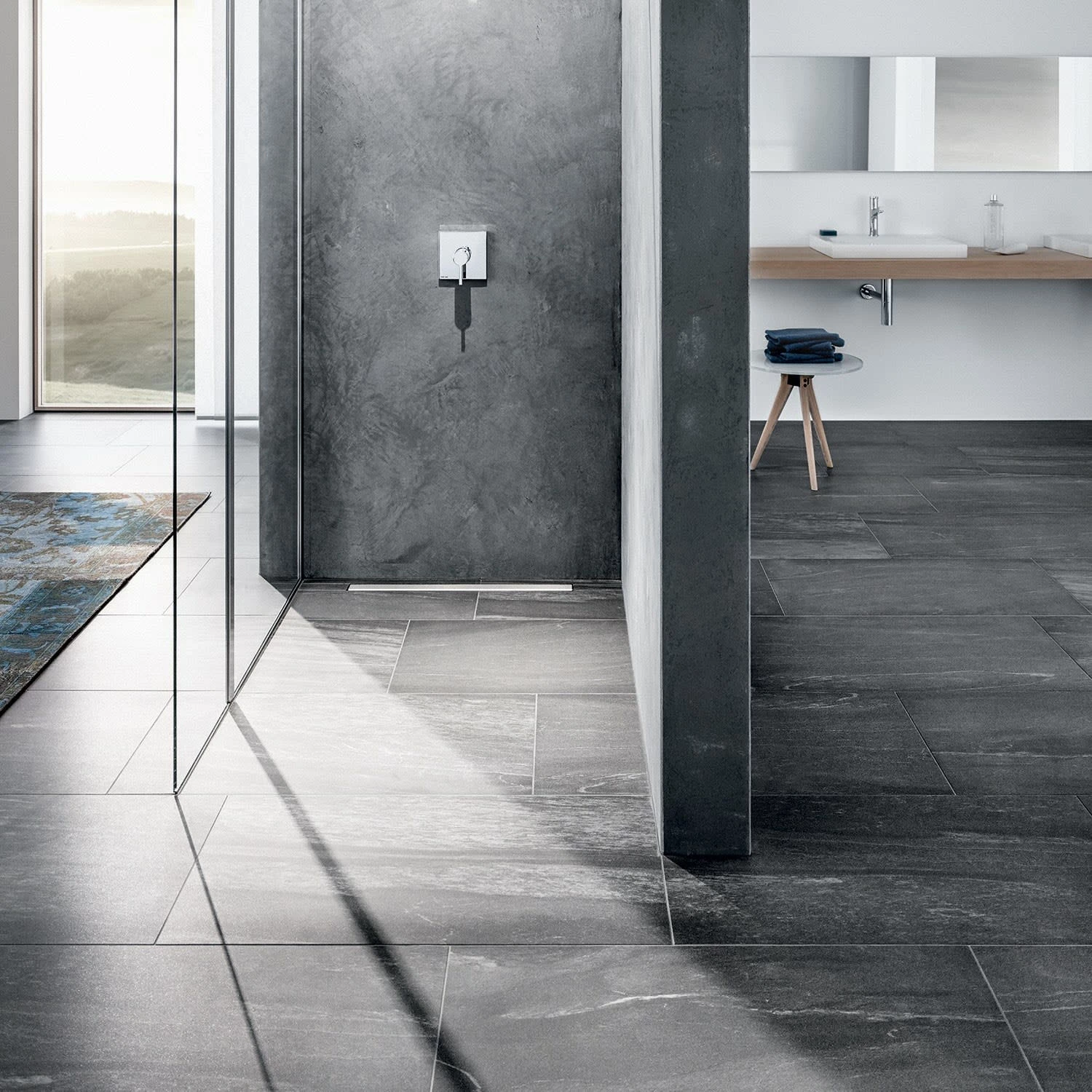 Kermi LINE Komplettboard E70 120 X 90 Cm, Rinnenlänge 70 Cm 3 Kermi LINE Komplettboard E70 120 X 90 Cm, Rinnenlänge 70 Cm