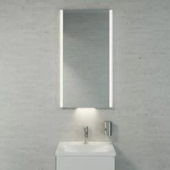 Keuco Royal Reflex Waschtisch Mit Waschtischunterschrank Und LED-Lichtspiegel, 50 Cm, Türanschlag Rechts -Badezimmer Verkaufs-Shop hersteller keuco badmoebel sets waschtisch waschtischunterbau 2162194