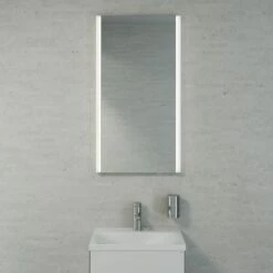 Keuco Royal Reflex Waschtisch Mit Waschtischunterschrank Und LED-Lichtspiegel, 50 Cm, Türanschlag Rechts -Badezimmer Verkaufs-Shop hersteller keuco badmoebel sets waschtisch waschtischunterbau 2162221