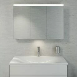 Keuco Royal Reflex Waschtisch Mit Waschtischunterschrank Und LED-Spiegelschrank, 100 Cm -Badezimmer Verkaufs-Shop hersteller keuco badmoebel sets waschtisch waschtischunterbau 2162230