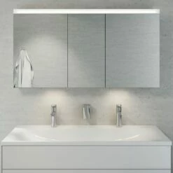 Keuco Royal Reflex Waschtisch Mit Waschtischunterschrank Und LED-Spiegelschrank, 130 Cm -Badezimmer Verkaufs-Shop hersteller keuco badmoebel sets waschtisch waschtischunterbau 2162236