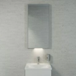 Keuco Royal Reflex Waschtisch Mit Waschtischunterschrank Und LED-Lichtspiegel, 50 Cm, Türanschlag Rechts -Badezimmer Verkaufs-Shop hersteller keuco badmoebel sets waschtisch waschtischunterbau 2162242