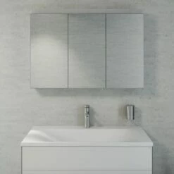 Keuco Royal Reflex Waschtisch Mit Waschtischunterschrank Und LED-Spiegelschrank, 100 Cm -Badezimmer Verkaufs-Shop hersteller keuco badmoebel sets waschtisch waschtischunterbau 2162251