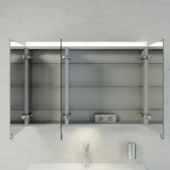 Keuco Royal Reflex Waschtisch Mit Waschtischunterschrank Und LED-Spiegelschrank, 100 Cm -Badezimmer Verkaufs-Shop hersteller keuco badmoebel sets waschtisch waschtischunterbau 2162272