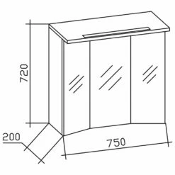 Pelipal Trentino Möbelkombination Mit Glaswaschtisch 77 Cm, SPS 3D -Badezimmer Verkaufs-Shop hersteller pelipal trentino komplettanlagen glaswaschtisch 2 1977799