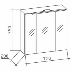 Pelipal Trentino Möbelkombination Mit Glaswaschtisch 77 Cm, SPS Mit LED Aufbauleuchte -Badezimmer Verkaufs-Shop hersteller pelipal trentino komplettanlagen glaswaschtisch 2 1977862