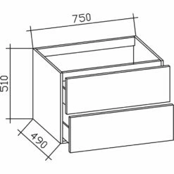 Pelipal Trentino Möbelkombination Mit Glaswaschtisch 77 Cm, SPS 3D -Badezimmer Verkaufs-Shop hersteller pelipal trentino komplettanlagen glaswaschtisch 2 1978894