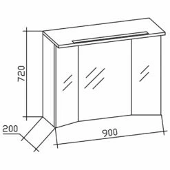 Pelipal Trentino Möbelkombination Mit Keramikwaschtisch 92 Cm, SPS 3D Mit LED Leuchte Im Kranzboden -Badezimmer Verkaufs-Shop hersteller pelipal trentino komplettanlagen keramikwaschtisch 2 1978219