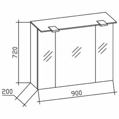 Pelipal Trentino Möbelkombination Mit Keramikwaschtisch 92 Cm, SPS Mit LED Beleuchtung Im Kranz -Badezimmer Verkaufs-Shop hersteller pelipal trentino komplettanlagen keramikwaschtisch 2 1978303