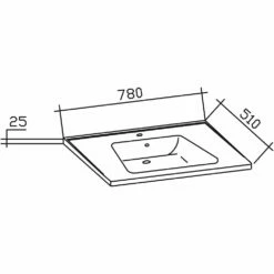 Pelipal Trentino Möbelkombination Mit Keramikwaschtisch 78 Cm, SPS Mit LED Beleuchtung Im Kranz -Badezimmer Verkaufs-Shop hersteller pelipal trentino komplettanlagen keramikwaschtisch 2 1978744