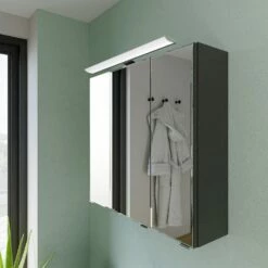 Pelipal Trentino Möbelkombination Mit Mineralmarmorwaschtisch 77 Cm, SPS LED Aufbauleuchte -Badezimmer Verkaufs-Shop hersteller pelipal trentino komplettanlagen mineralmarmorwaschtisch 2 6953859