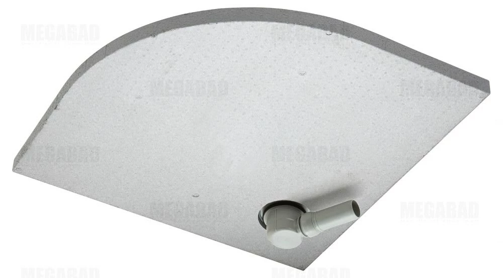 Poresta BF Bodenebenes Duschelement Viertelkreis 100 X 100 X 5 Cm 4 Poresta BF Bodenebenes Duschelement Viertelkreis 100 X 100 X 5 Cm – Bild 2