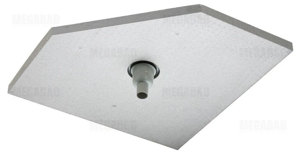 Poresta BF Bodenebenes-Duschelement Fünfeckig 100 X 100 X 4,5 Cm 5 Poresta BF Bodenebenes-Duschelement Fünfeckig 100 X 100 X 4,5 Cm – Bild 3