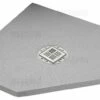Poresta BF Bodenebenes-Duschelement Fünfeckig 100 X 100 X 4,5 Cm -Badezimmer Verkaufs-Shop hersteller poresta systems bodenebene duschsysteme bf 039 454457