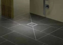 Poresta Systems BF 95 Bodenebenes Duschsystem 100 X 100 X 3 Cm