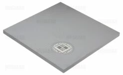 Poresta BF Bodenebenes-Duschelement 90 X 90 X 4,5 Cm