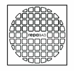 Repabad Designrost Für Bodenablauf